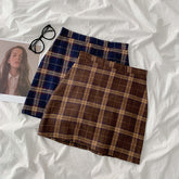 Minifalda Oxford a cuadros